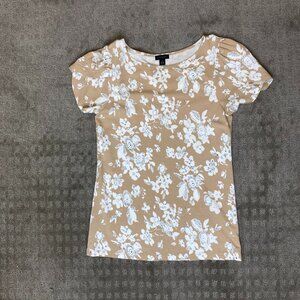 Ann Taylor Factory Floral Blouse XS
